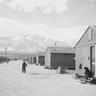 Manzanar War Relocation Center Ansel Adams