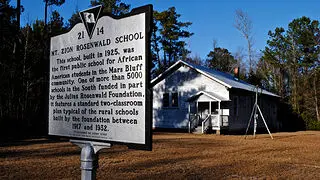 Why Do Old Places Matter Mt. Zion Rosenwald School Exterior