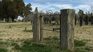 Why Do Old Places Matter Gate at Ramah Cemetery