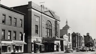 Historic photo of the Lincoln Theatre on U Street in Washington, D.C.