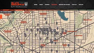 Online guide to historic places on and around U Street in the 20th century.