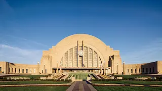 Union Terminal Front, Cincinnati, Ohio