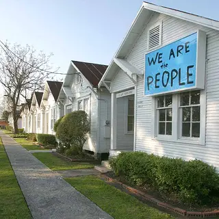 Project Row Houses in Houston, Texas, is a community platform to impact the urban landscape through art and cultural identity.
